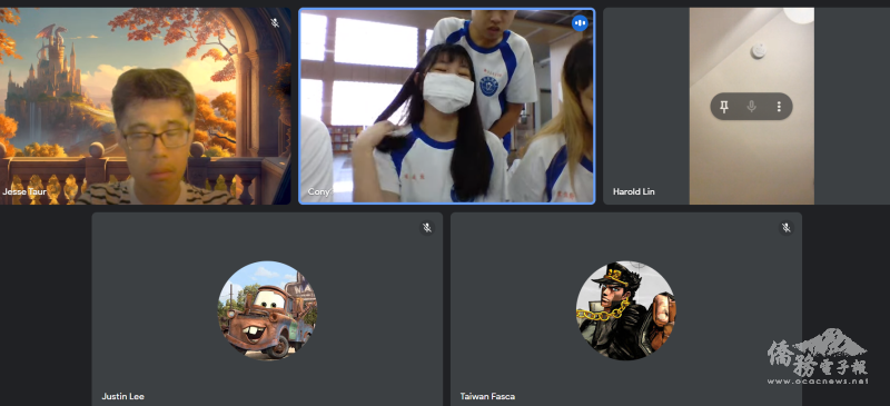 網絡平臺上的跨國交流