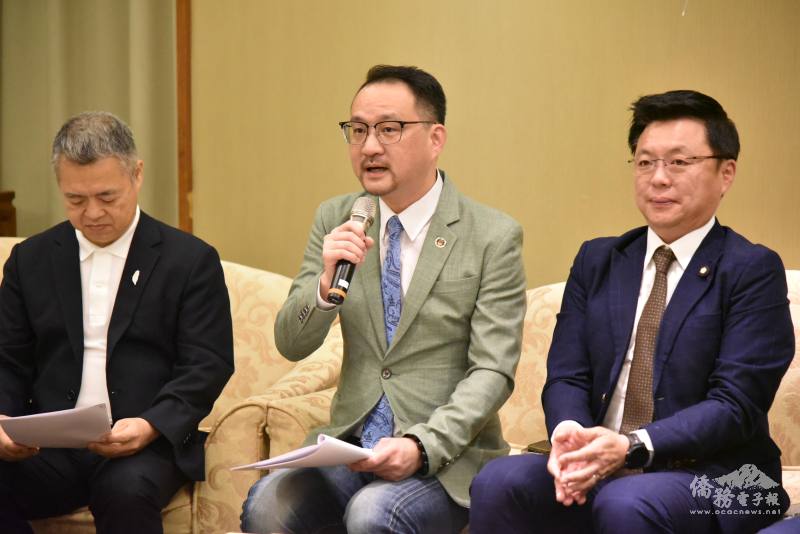 僑委會副委員長阮昭雄致詞