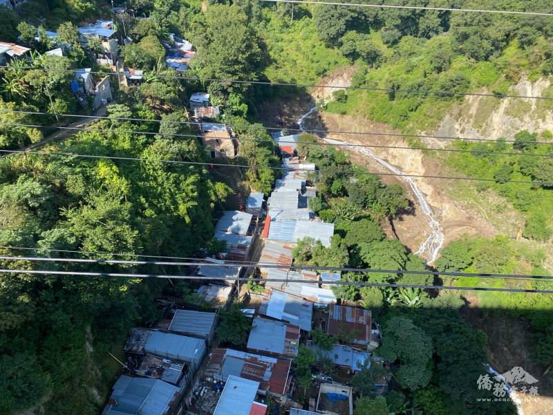 災區現場受損情形