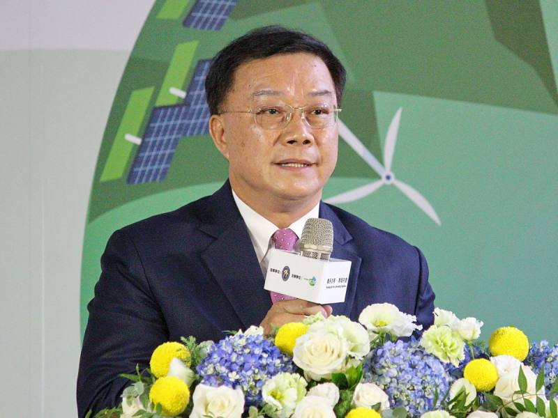 國合會祕書長李朝成表示，肯亞加里薩縣脆弱社區衛生機構基礎供水與衛生可近性提升計畫，是首次開發的發展型人道援助計畫 (央廣記者王照坤 攝)