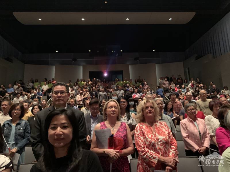 當晚活動座無虛席