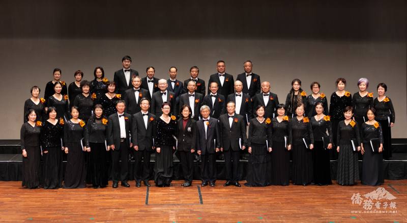 林碧玉率領MAA奧克蘭音樂協會合唱團在NZCF Sing Aotearoa 2023的晚會上演出3首經典臺灣原創華語歌曲博得滿堂彩