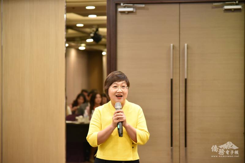 僑委會委員長徐佳青歡迎全球57位僑臺青商共聚一堂