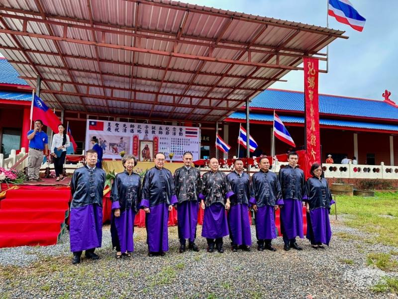 清邁地區祭孔典禮合影