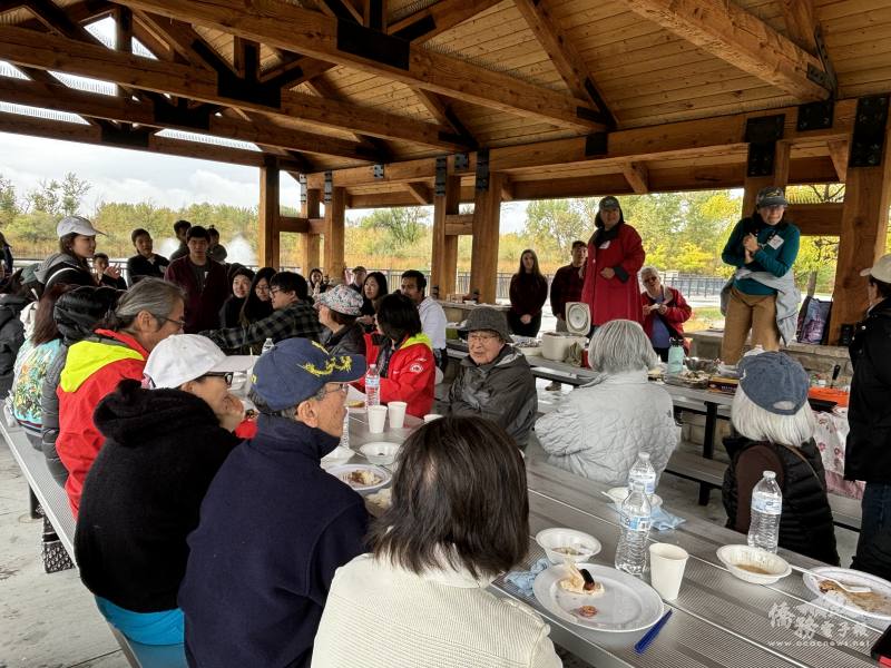 兩位前任會長主持活動