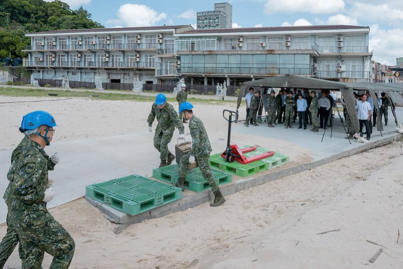 總統秋節慰勉馬祖地區部隊