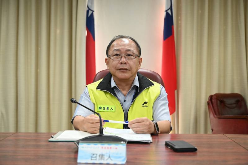 總經理李丁來主持小犬颱風緊急應變小組工作會議