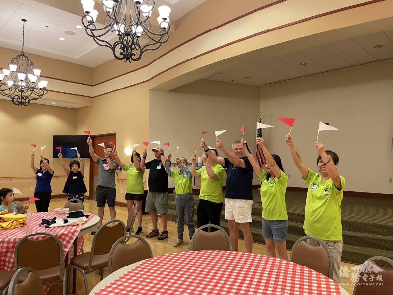 烤肉大會精心設計遊戲讓大家同樂