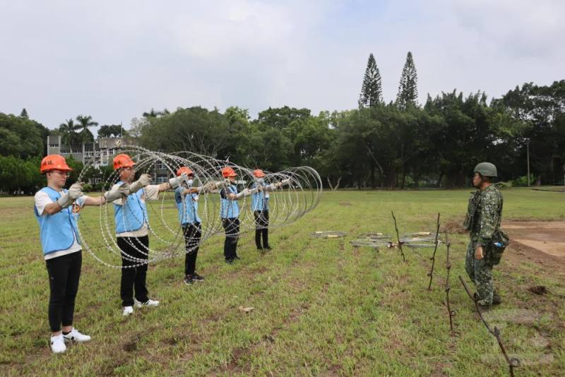 陸軍52工兵群日前辦理軍事勤務召集訓練。（陸軍52工兵群提供）