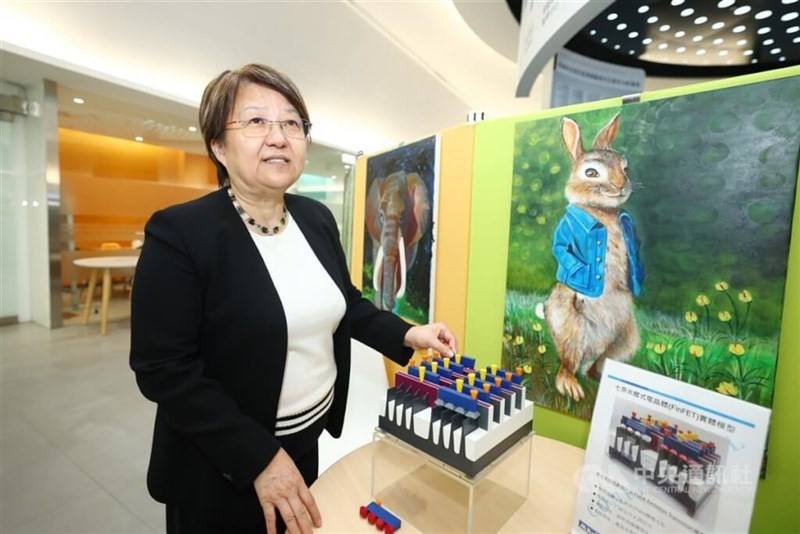 CEO and chairperson of Materials Analysis Technology Hsieh Yong-fen. CNA photo Oct. 7, 2023