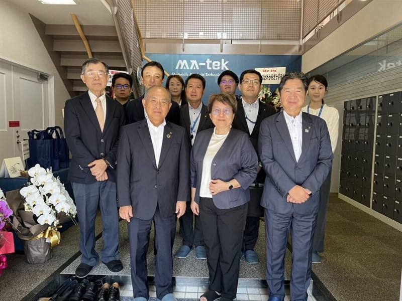 CEO and chairperson of Materials Analysis Technology Hsieh Yong-fen. CNA photo Oct. 7, 2023