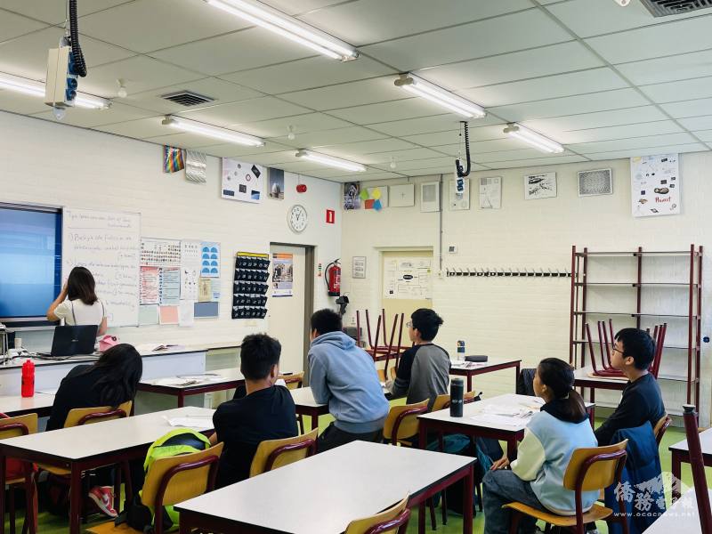 臺二班盧宛秀老師教學活潑生動。