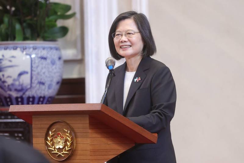 總統午宴「中華民國國慶日本國會議員祝賀團」，並致詞