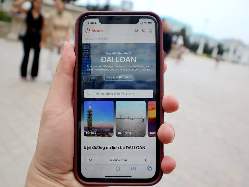 為爭取越南自由行客群，交通部觀光署駐胡志明市辦事處特別與越南Klook平台合作，推出台灣旅遊產品專區，共有上百行程可供隨選。