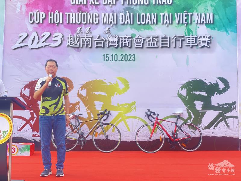 蔡文瑞希望透過自行車活動，提升運動風氣及熱誠，健全身心發展，並持續提倡自行車騎乘活動