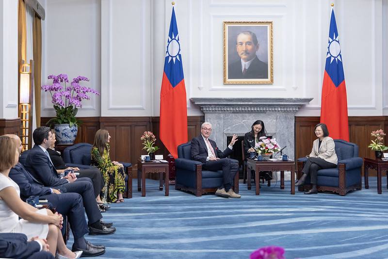 總統接見「美國紐澤西州州長墨菲訪問團」