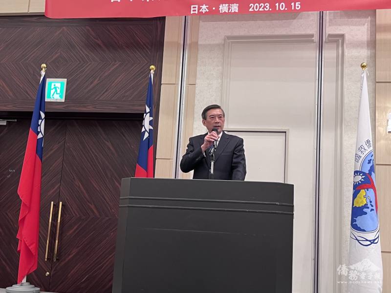 副代表周學佑致詞