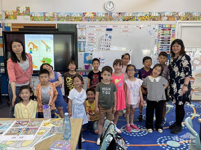 活動結束師生合影