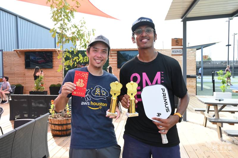 競賽組冠軍得主臺商二代Jonathan及阿拉伯裔Adil