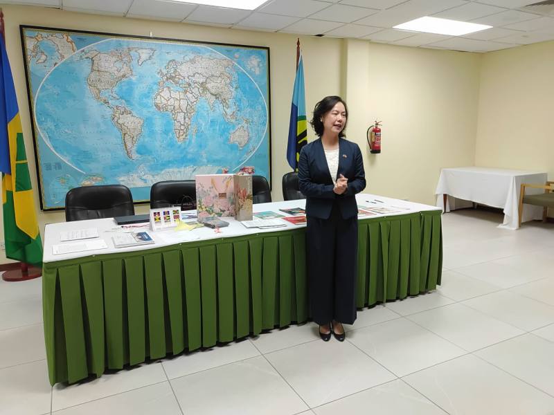 范惠君介紹台聖關係與兩國合作