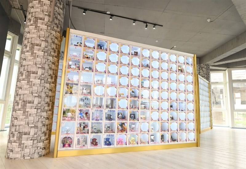 A corner of the columbarium spaces at a pet memorial park in Taoyuan is seen is this photo issued Friday. Photo: Taoyuan City government Oct. 27, 2023