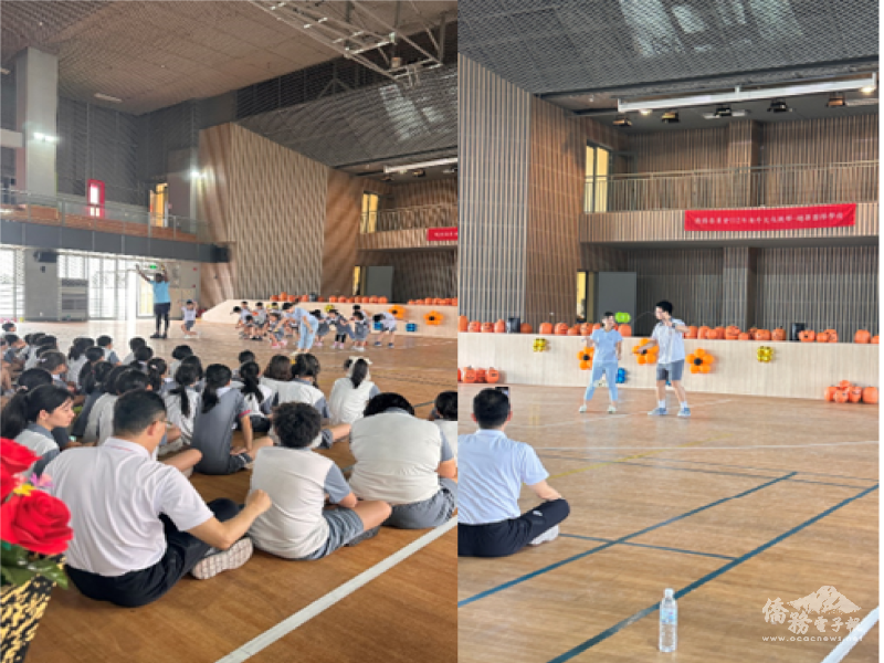 同學展現精彩演出