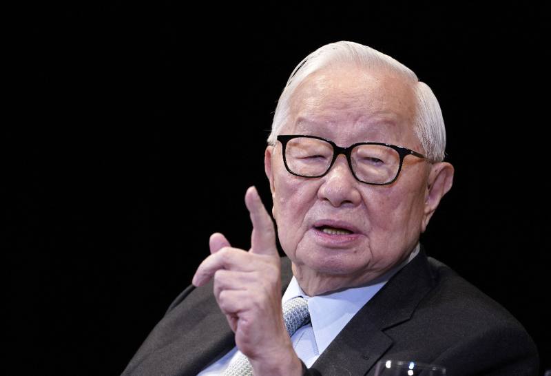 李國鼎科技發展基金會於今年設立李國鼎獎，評審委員一致推選台積電創辦人張忠謀為第一屆得主。(AFP)