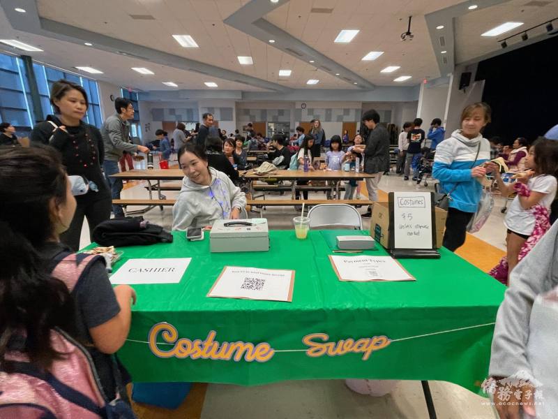 華府臺灣學校舉辦成功的舊貨市場，促進環保與募款活動