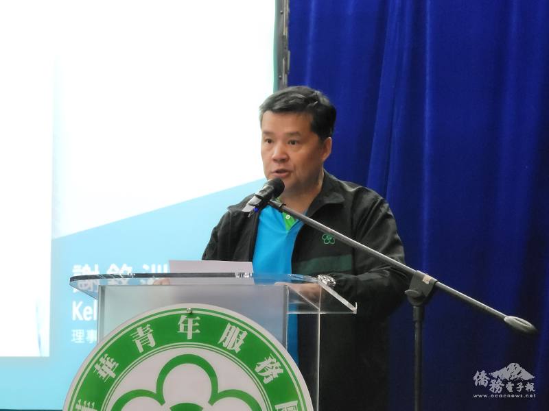 謝銘洲致詞時說，很榮幸能夠邀請到菲律賓頂尖營銷大師吳約世亞擔任主講人