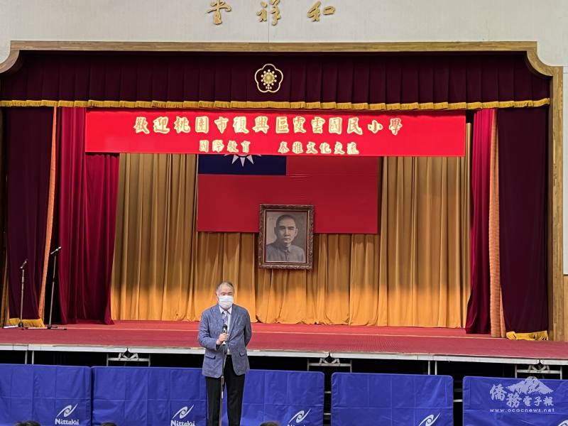 東京中華學校校長王東生致詞