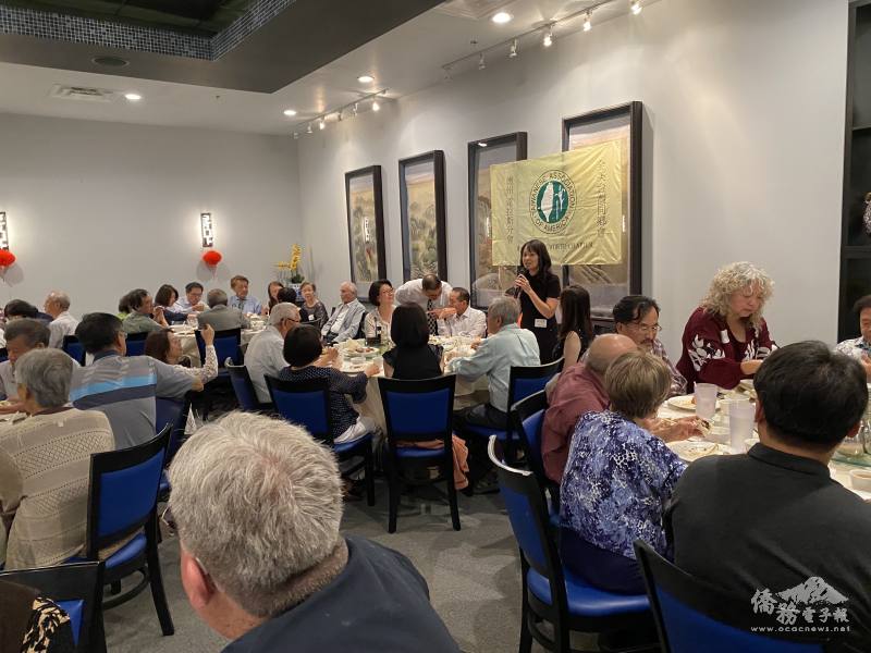 劉杏芳致詞感謝徐佳青到訪