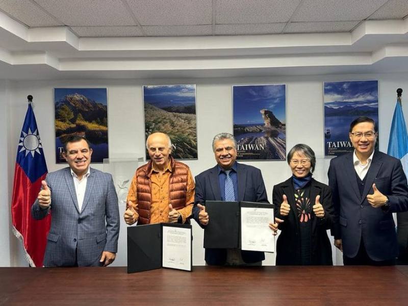 駐瓜地馬拉大使館媒合瓜地馬拉全國竹產業協會與世界竹子組織簽署合作意向書