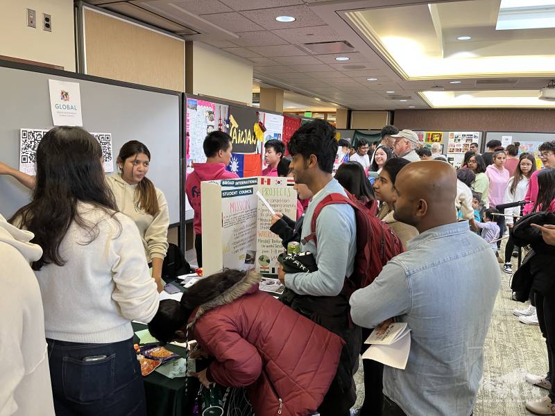 場內同時也設置各種不同文化的攤位，讓與會民眾能夠悠遊自在的徜徉在各種文化的精髓之中。