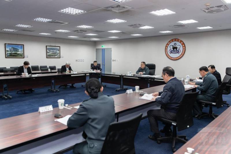 國防部召開「國軍營舍及設施改建基金第44次基金管理會」。（軍聞社記者周力行攝）