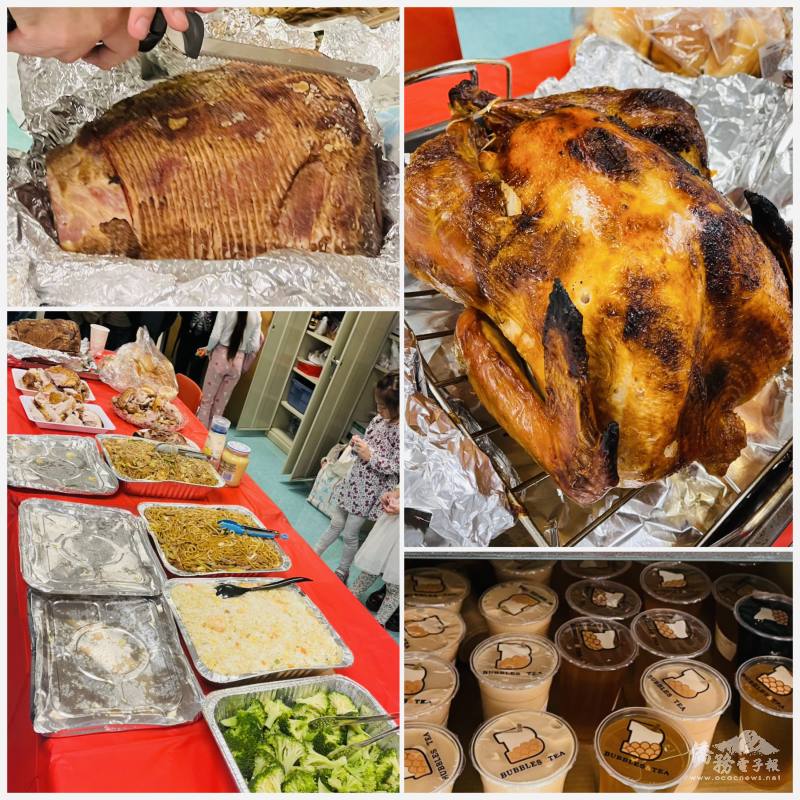 中西合璧感恩節大餐