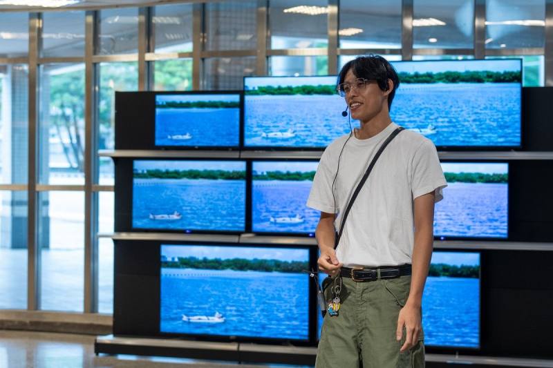 青年藝術家藍郁棠作品〈日光浴計畫〉