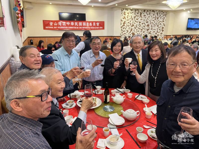 賴銘琪感謝金山灣區國慶委員會各委員的付出