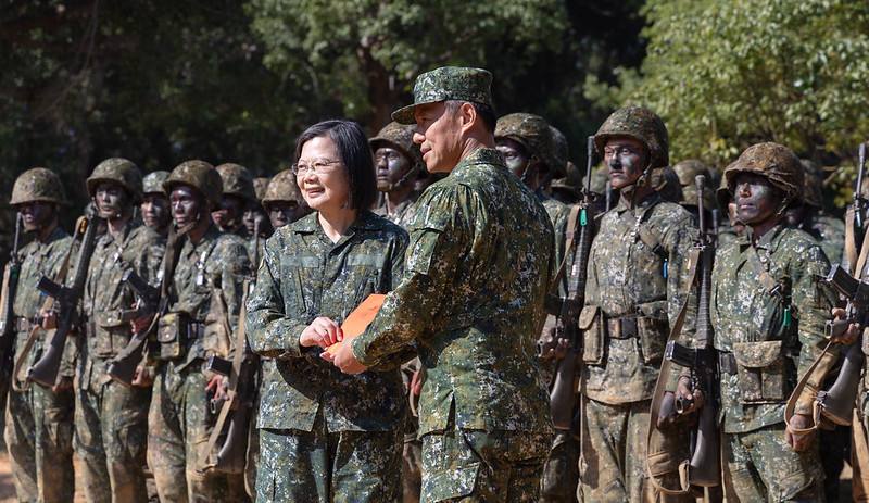 總統頒發加菜金，感謝官兵的辛勞與付出