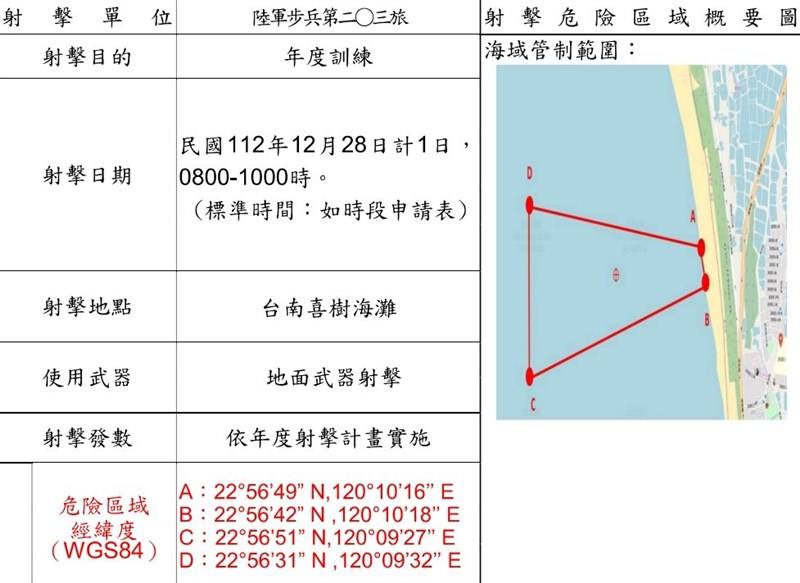 圖片取自漁業署射擊通報