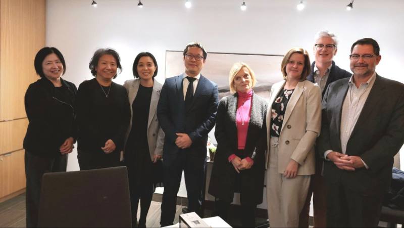 駐多倫多辦事處應邀參訪漢博技術學院（Humber College）國際教育週活動