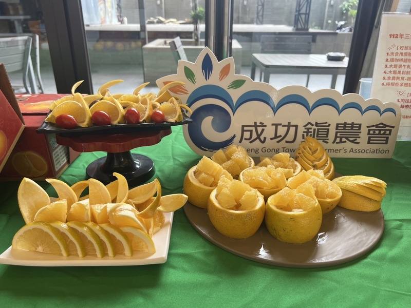 台東旗魚季和臍橙節於25日在成功鎮登場，成功鎮農會表示，今年東海岸臍橙經歷2個颱風摧殘，產量僅剩1/3，剩下的果實外表雖有些磨損痕跡，但品質不變，許多農民的訂單已爆滿，要購買的民眾動作要快