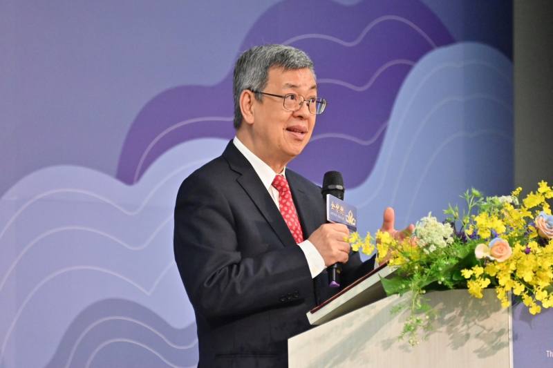 行政院長陳建仁出席「 第21屆民間參與公共建設金擘獎頒獎典禮」