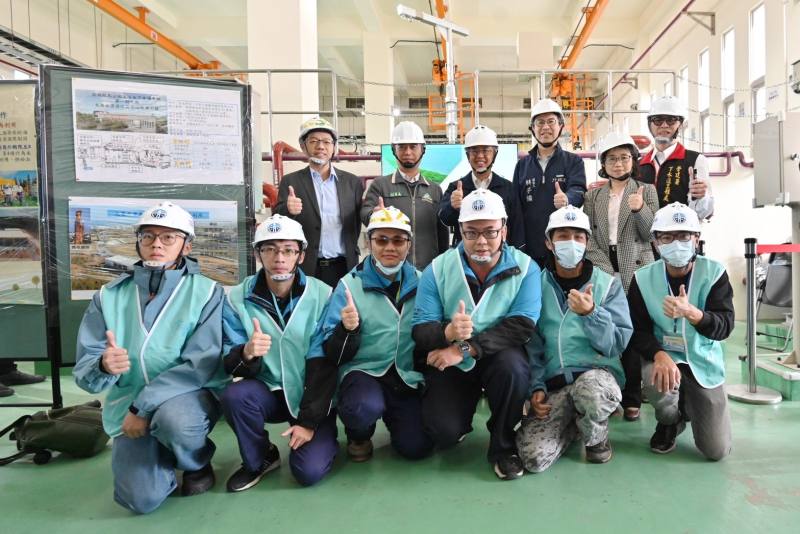 行政院長陳建仁視察「澎湖縣光榮水資源回收中心」