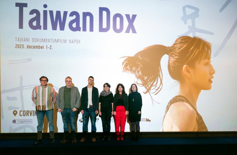 第7屆台灣紀錄片影展Taiwan DOX，1日晚在首都布達佩斯知名的克爾文（Corvin）電影院舉行開幕典禮。 (圖:駐匈牙利代表處)