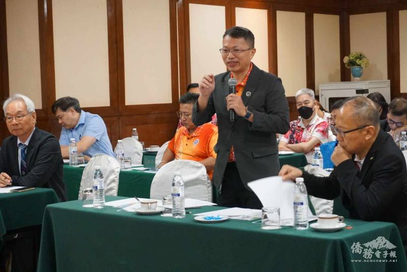 社團負責人提出推動僑務工作發展建言