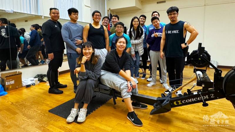 12月3日波士頓臺灣龍舟隊舉行體力測試