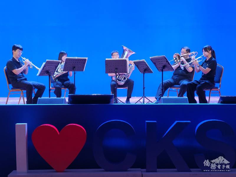 國立臺灣交響樂團銅管五重奏演出