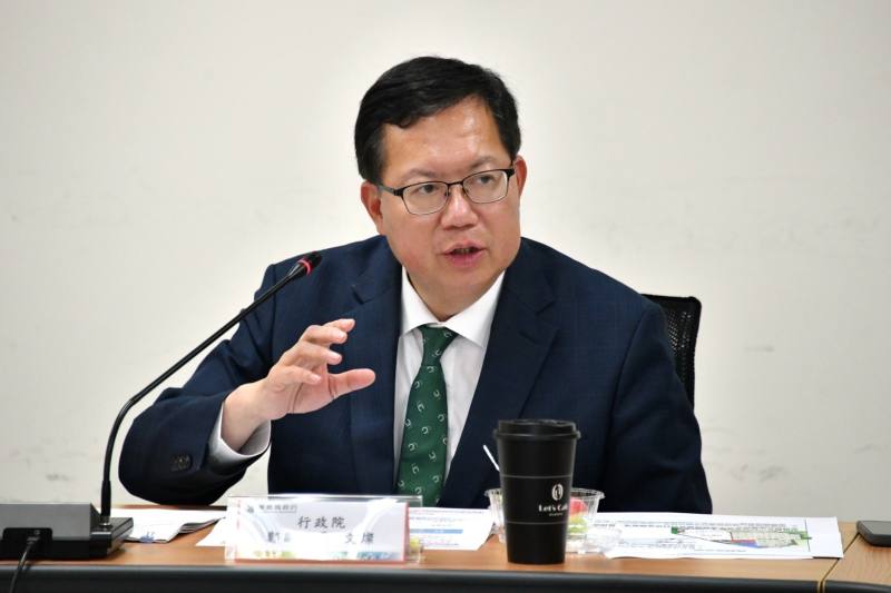 行政院副院長鄭文燦視察馬稠後產業園區