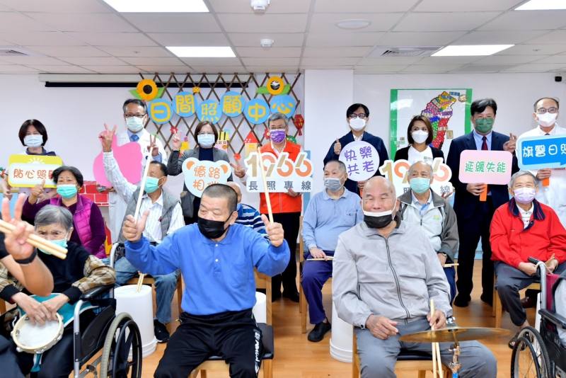 陳院長12日視察衛生福利部旗山醫院長期照護大樓