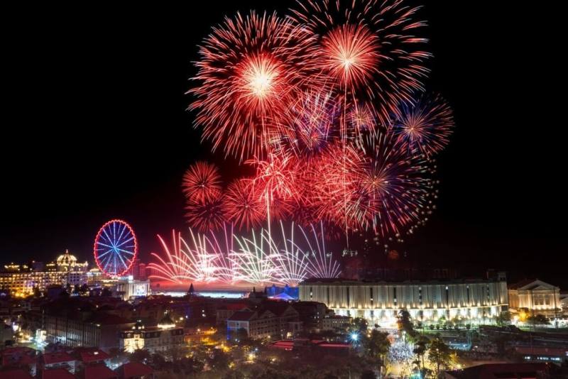 義大世界-立體藝術煙火秀